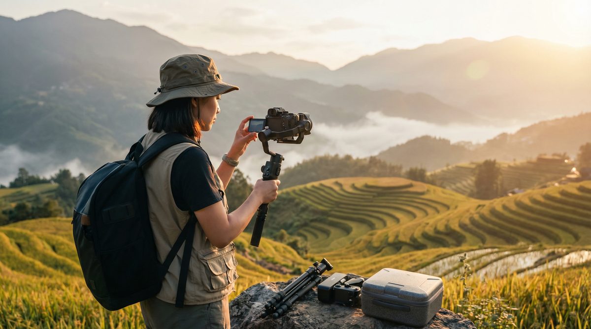 强上旅途测评视频拍摄